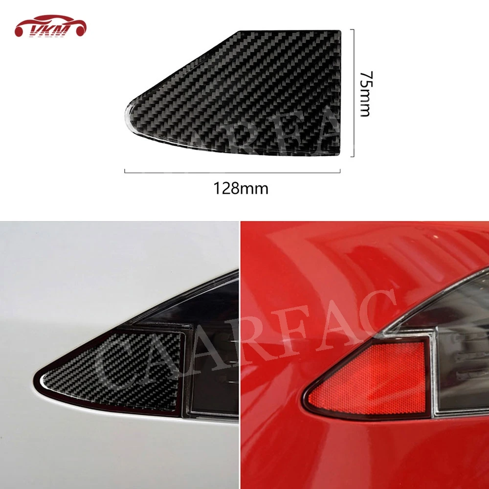 

Carbon Fiber Exterior Charging Port Panel Trim Decorative Cover For Tesla Model S Model X 2015-2019 LHD Car Accessories