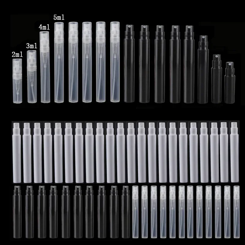 

30Pcs 2ml-5ml Mini Plastic Pen Shaped Spray Bottles Portable Perfume Atomizer Bottle Travel Empty Liquid Containers For Alcohol