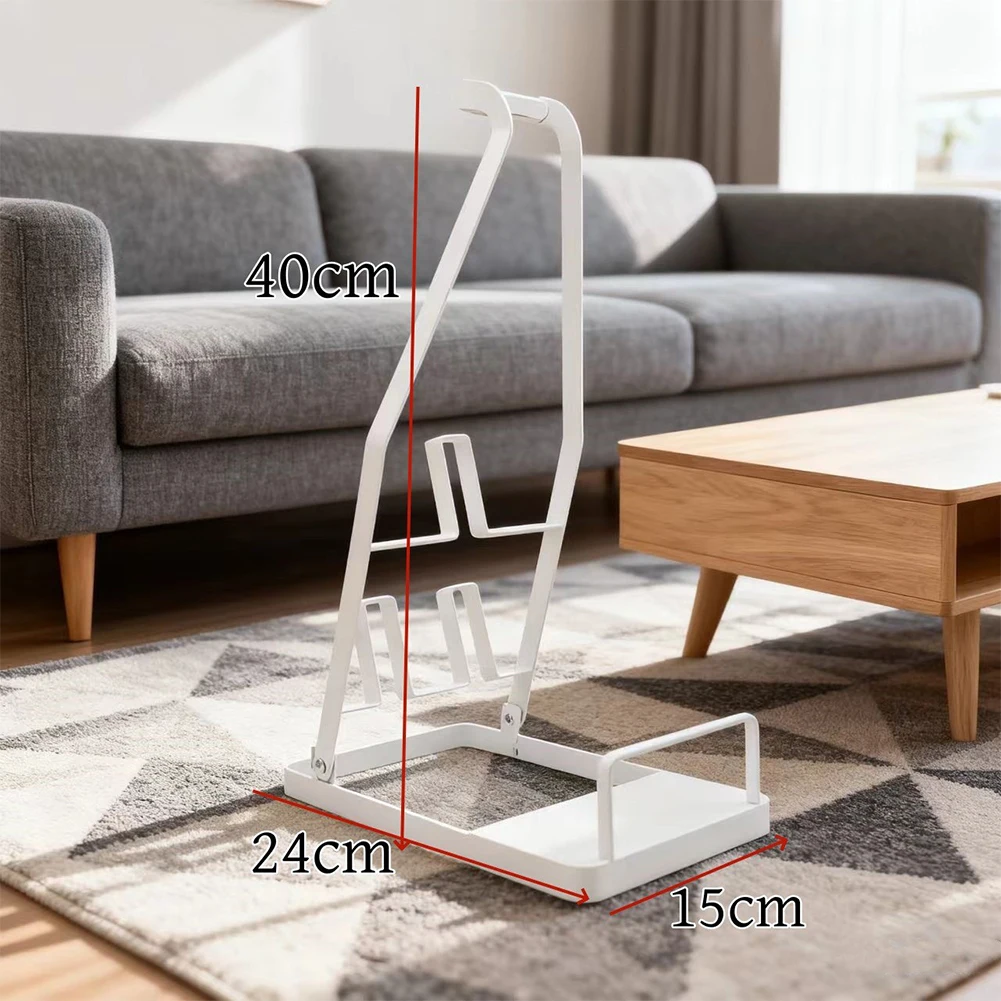 Vacuum Cleaner Stand Storage Rack Floor Mounted Base Holder For Most Vacuums