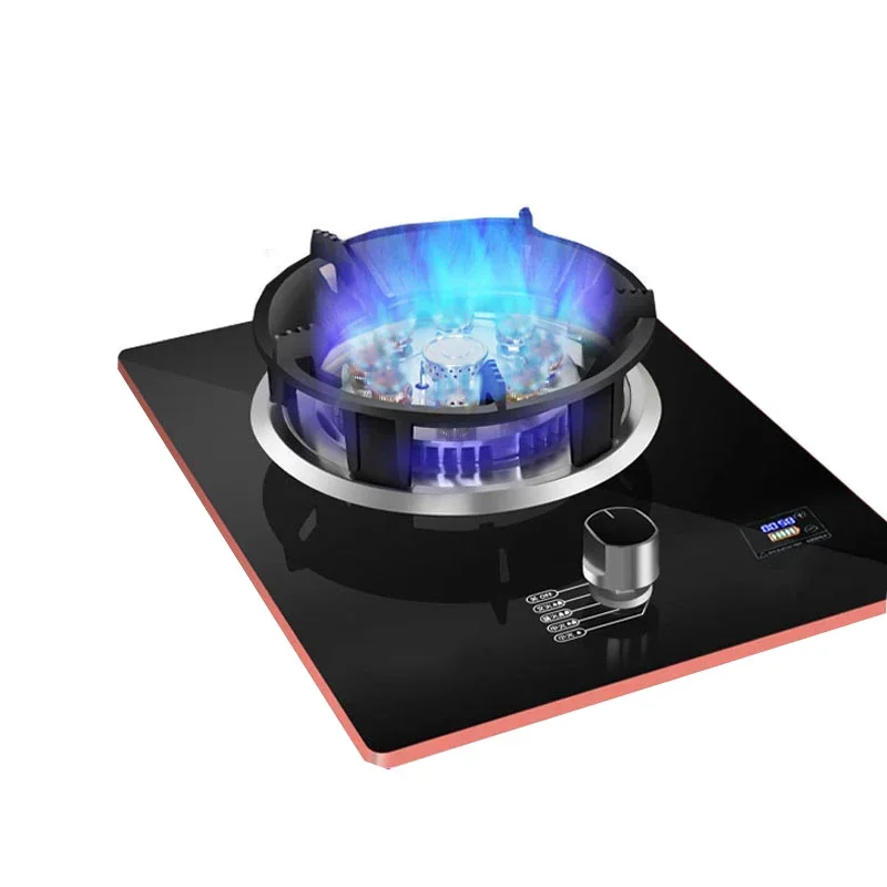 

Gas stove single stove liquefied gas desktop embedded single natural gas gas stove Number of stove eyes: single gas stove