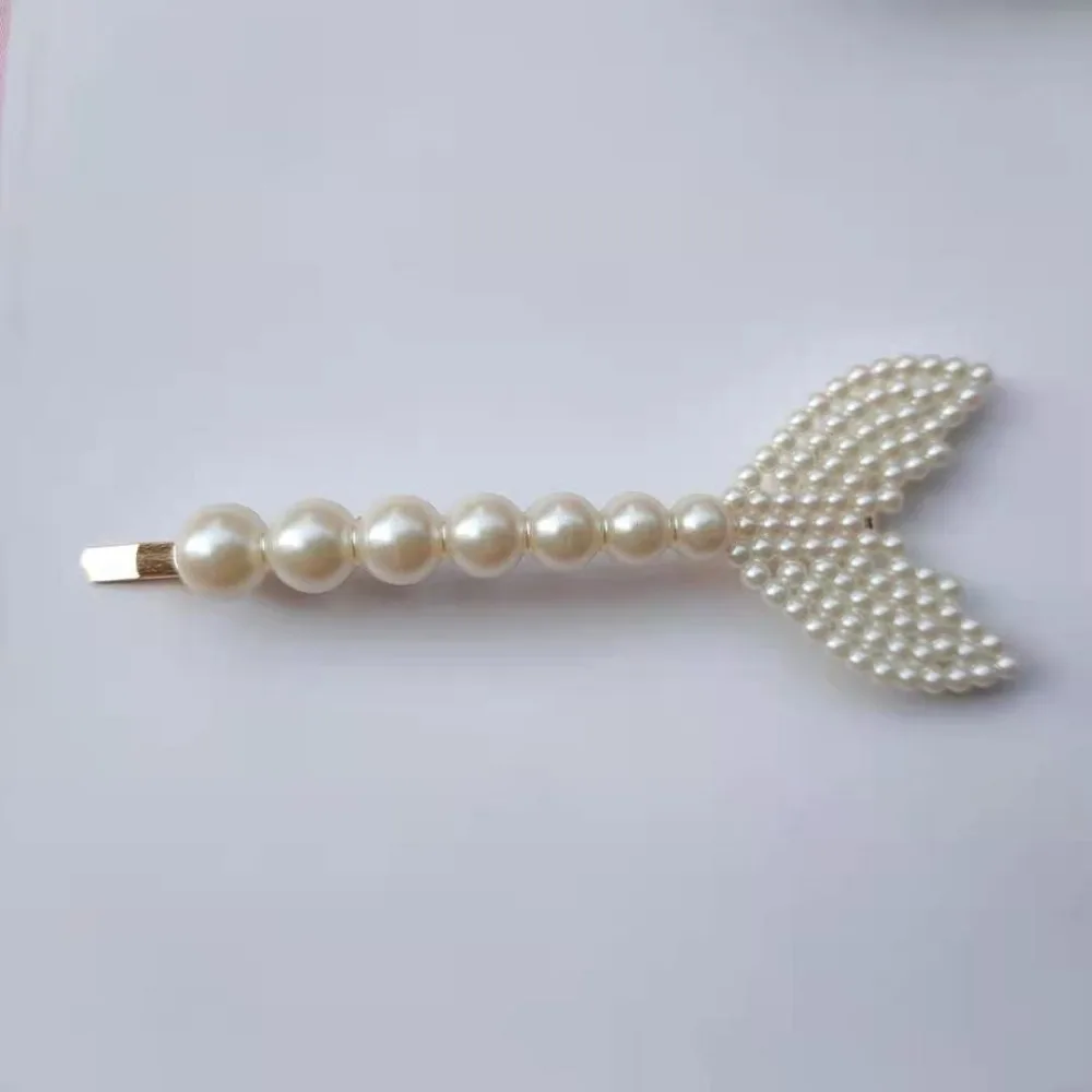 

18pcs/set Exquisite Geometric Pearl Hairpin Set Side Clip Bangs Clip Alloy Hair Clips Headdress Headwear Duckbill Clips Women