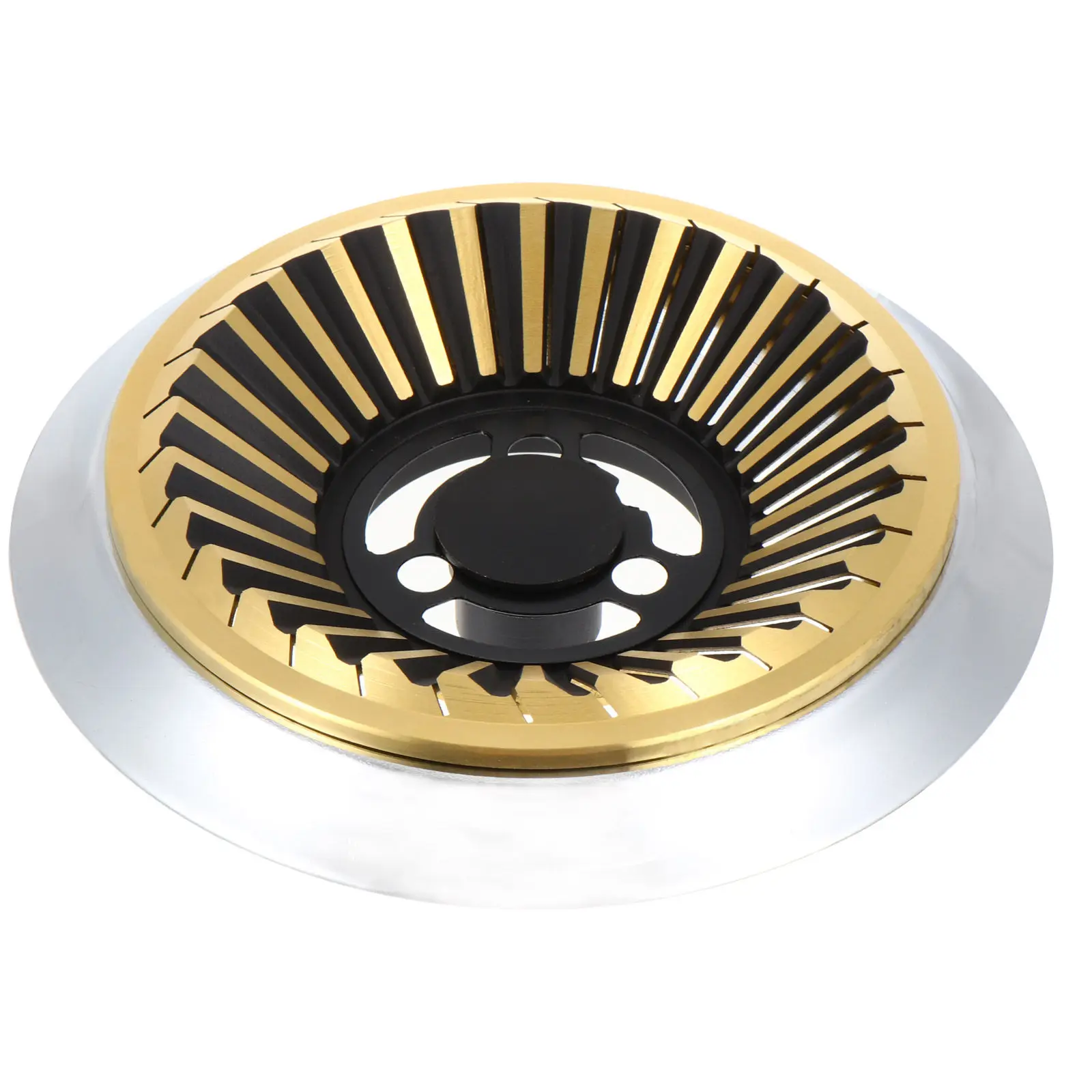 1Pcs Stainless Steel Fire Cover Gas Burner Grate Stove Lid Gas Stove Accessory Replacement for Home Kitchen Metal Burner Grate