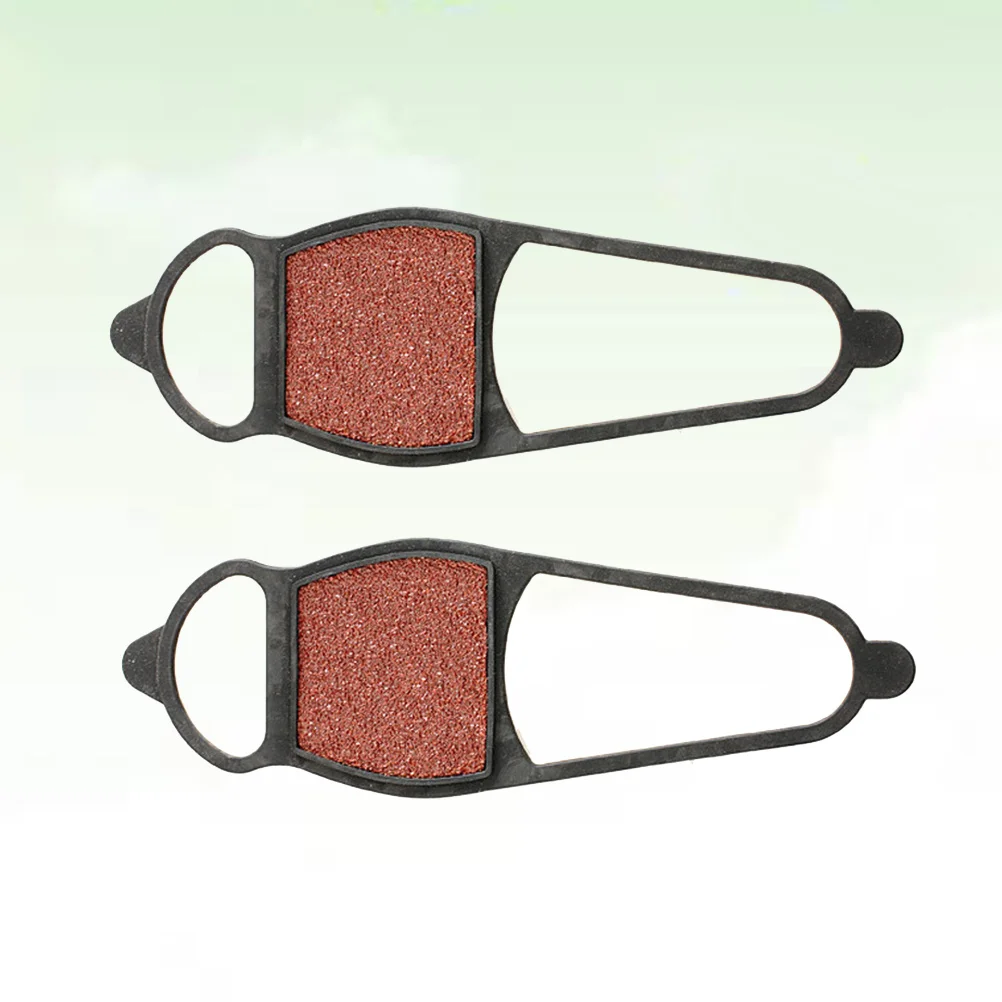 

1Pair Coarse Sand Non-Slip Shoes Cover Crampon Cleats Fit 35-43 Size Lightweight Portable Outdoor Snow Ice Walking