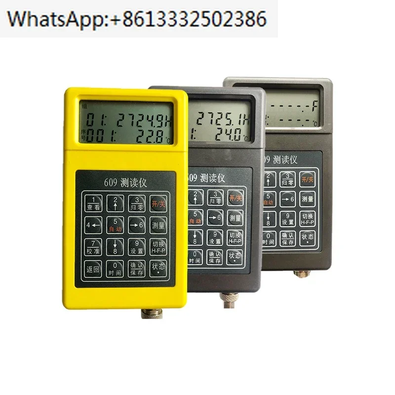 609 Reading Instrument Vibrating String Type Reading Frequency Instrument Anchor Cable Gauge Strain Gauge