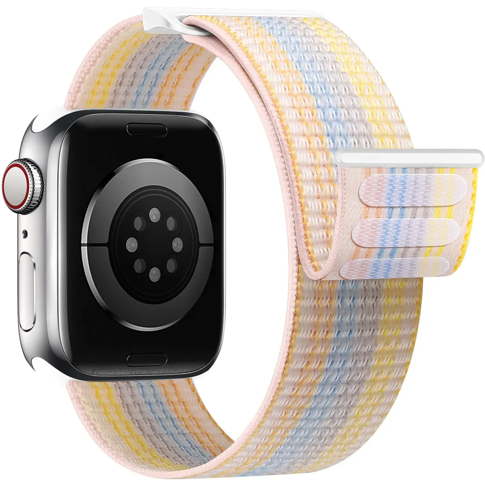 Nylon lus voor Apple Watch-band 45 mm 44 mm 49 mm 46 mm 42 mm 41 mm 40 mm Correa-armband iWatch-serie 11 6 Se 7 8 9 10 Ultra 2-band