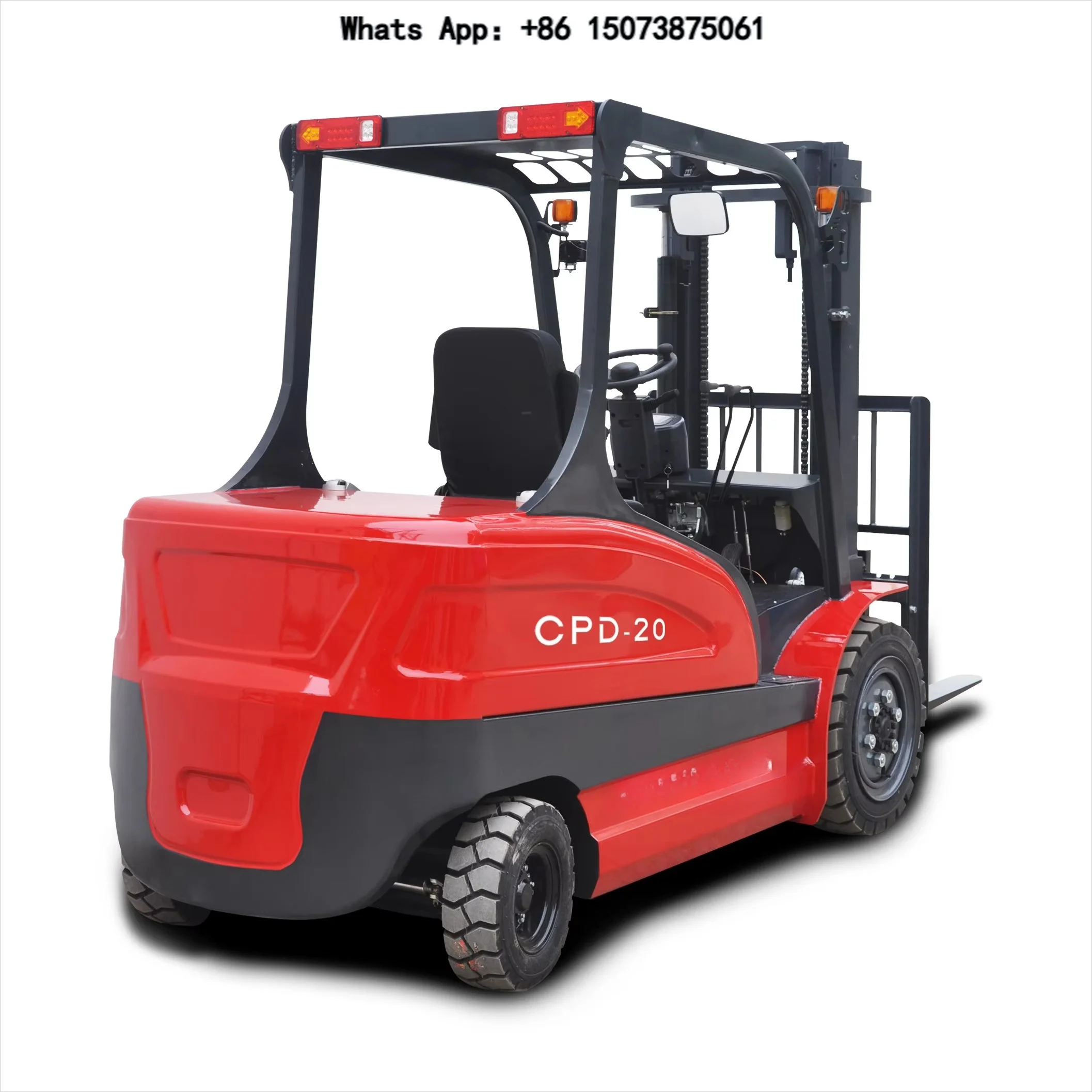 Battery forklift ex-factory price Electric 2 tons 3 5 tons 4 wheels warehouse handling overhead battery