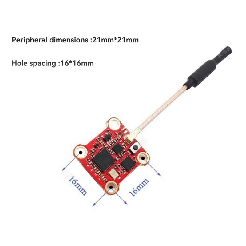 ABUM-10X 5.8G 400Mw VTX 40CH Analog Video Transmitter Adjustable Power VTX Support TBS Protocol For FPV RC Drone