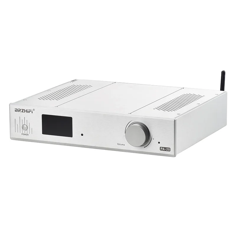 High power dual core STK428-640 hifi Fully balanced 400W*2 stereo power amplifier household  with remote control