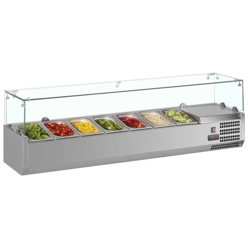 High Quality Salad Bar Counter Top Pizza Refrigerator Saladette Freezer Fridge