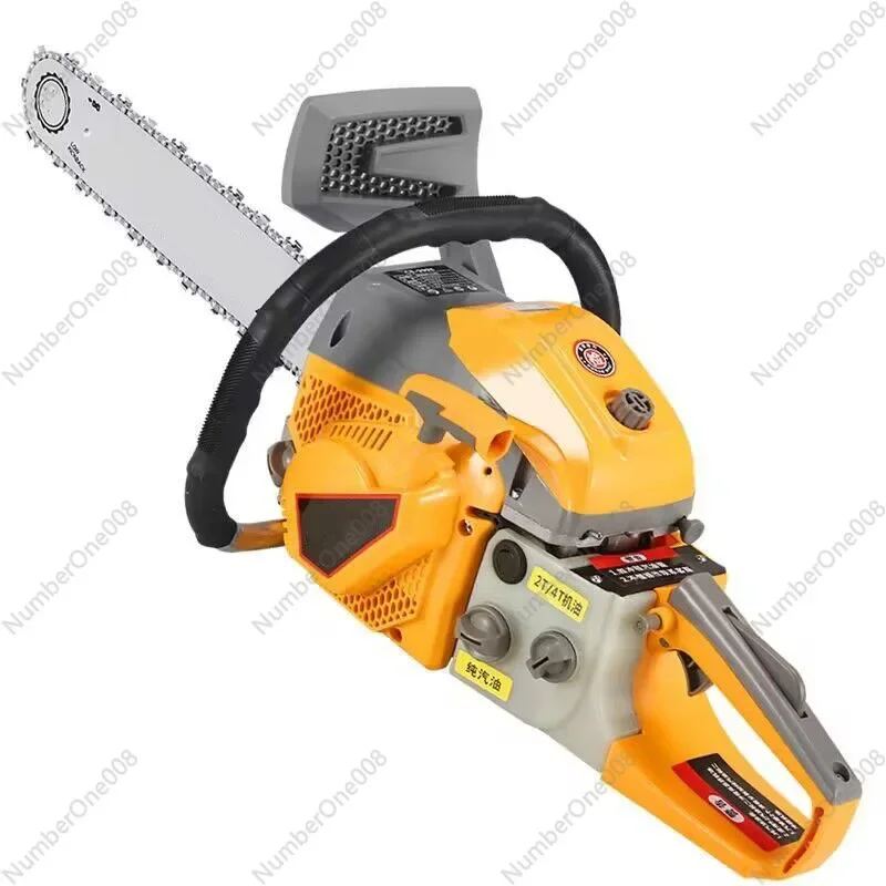 2-stroke/4-stroke Chainsaw Logging Saw. High-power Small Portable Chain Saw Chain Saw. Gasoline Saw Logging Multi-functio