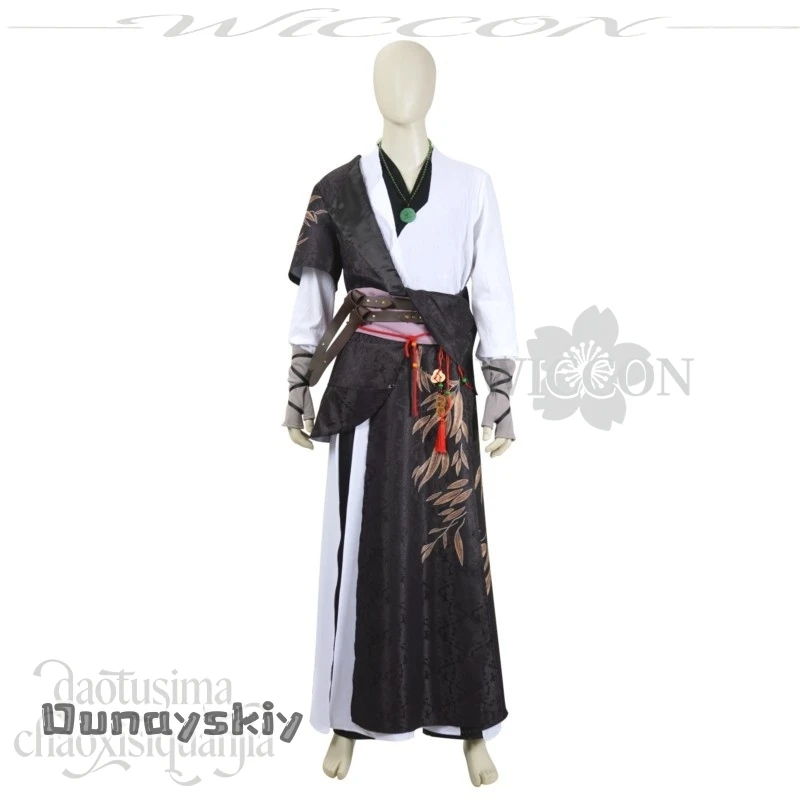 BHemera S@Anime Game حيث يلتقي الرياح كوسبلاي يونغ ماستر زي الأنماط الصينية فستان تقليدي Hanfu اليشم الهالوين C #1