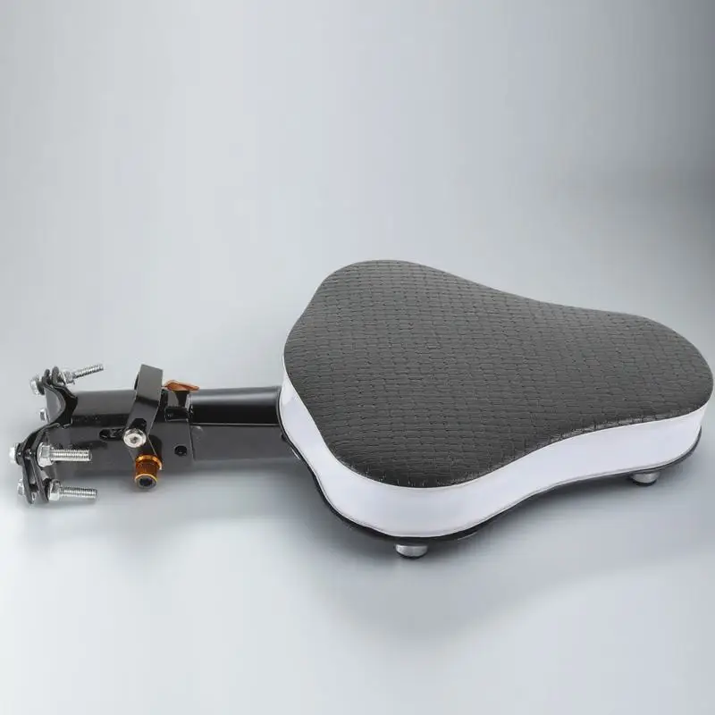 دراجة أطفال كهربائية أمامية للأطفال الصغار، مقعد دراجة قوي من الأمام، تصميم سميك باللون الأسود