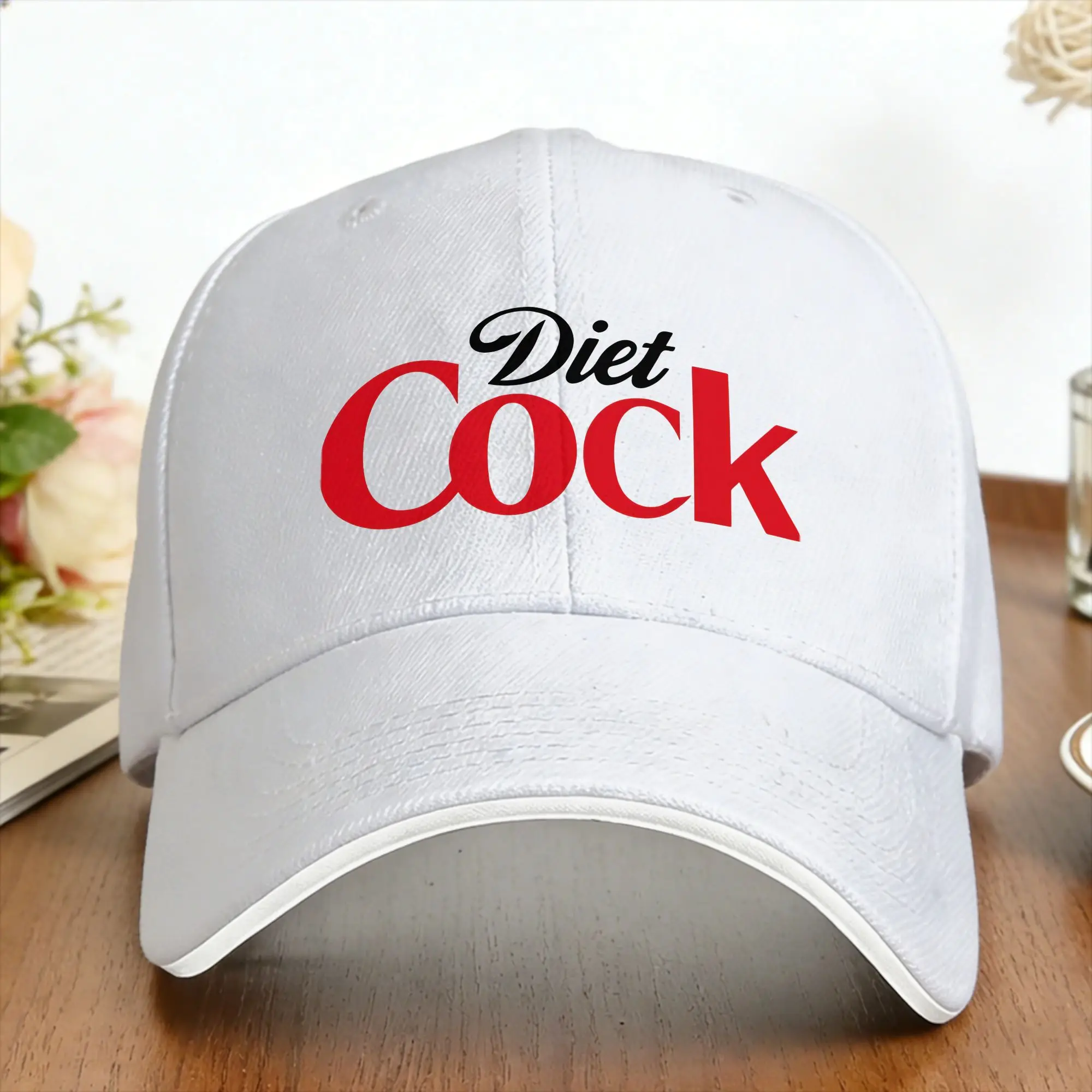 Coke Lover Diet Baseball Cap Drink  Outdoor Gym Adjustable Hip Hop Hats y2k Cool Baseball Caps