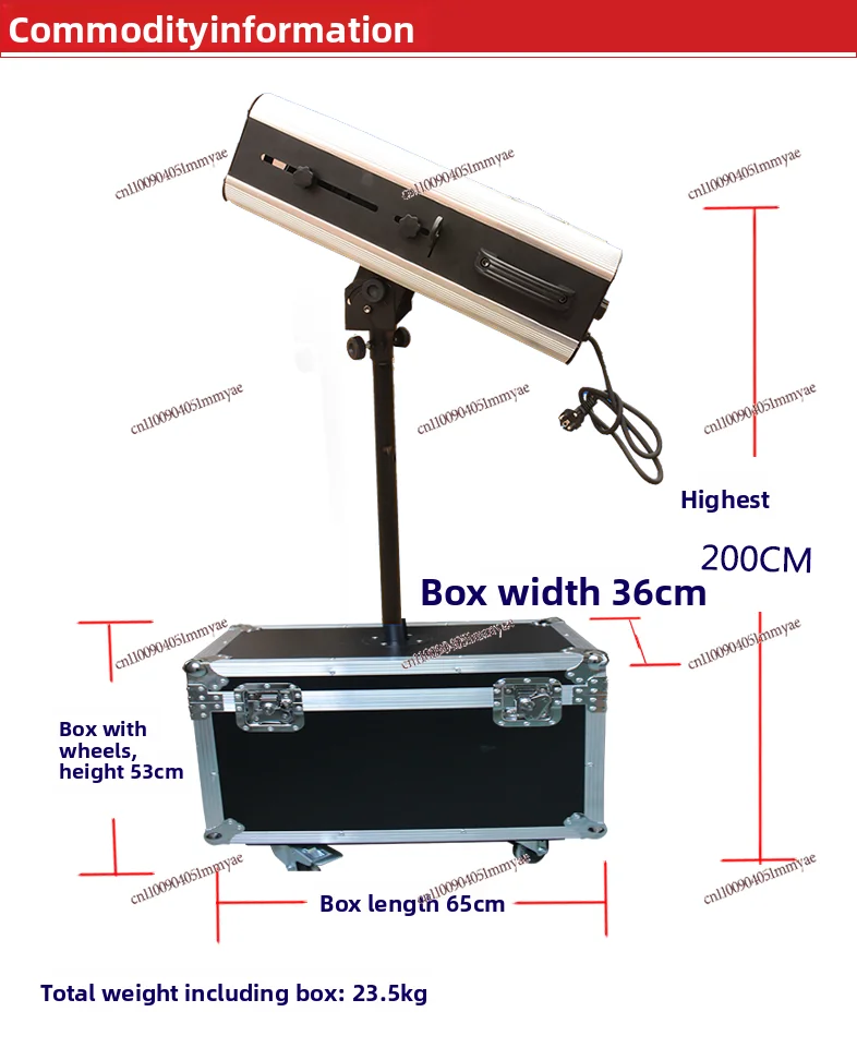 660W dual focus LED chasing light New 880W wedding stage light