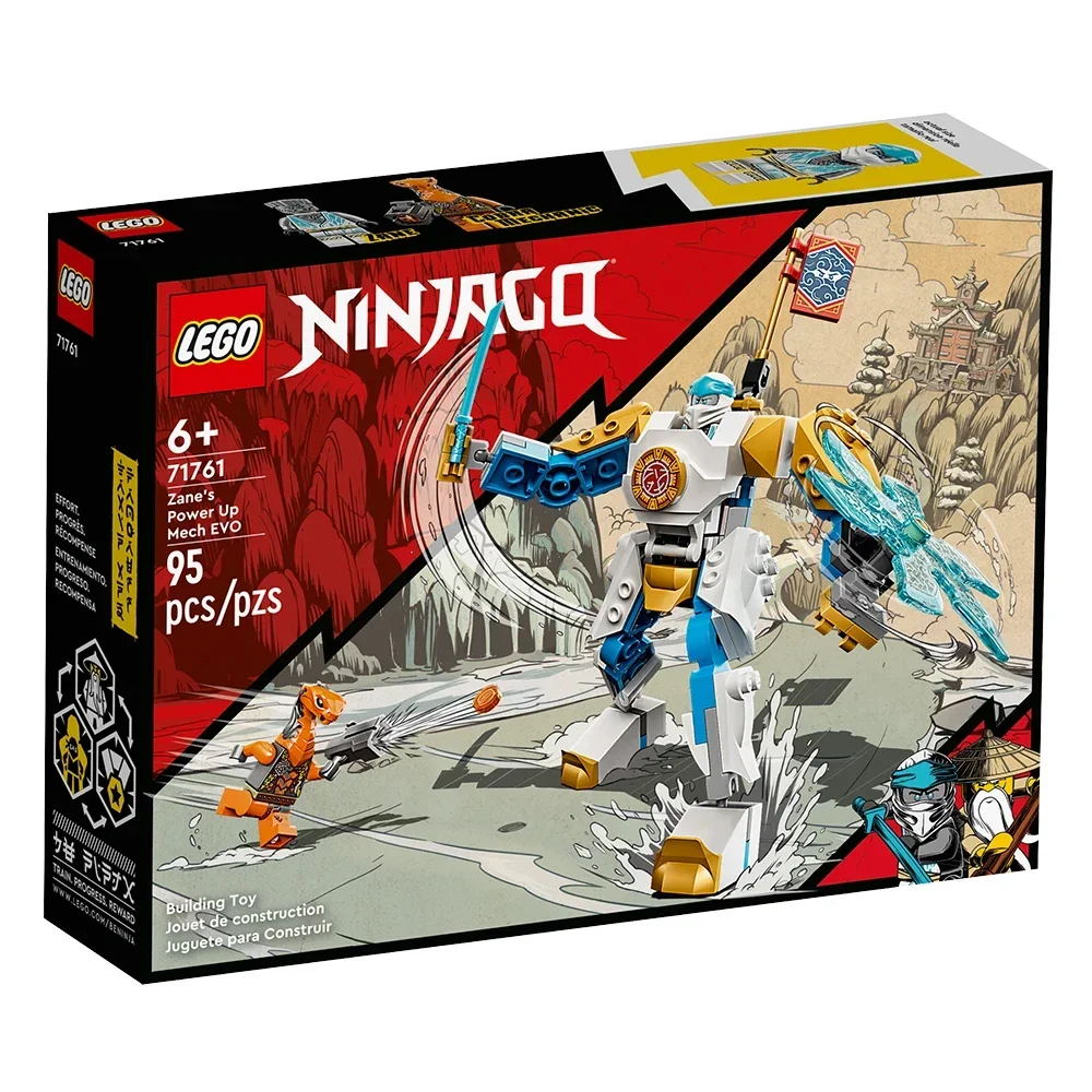 LEGO NINJAGO Zane's Power Up Mech EVO Action Figure with Cobra