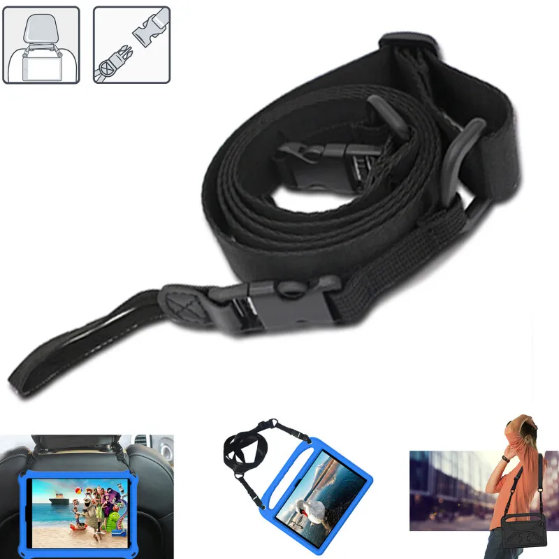 Чехол для iPad 10,2 дюйма, 7, 8, 9 поколения, с ручкой и подставкой, противоударный легкий Чехол из ЭВА для детей