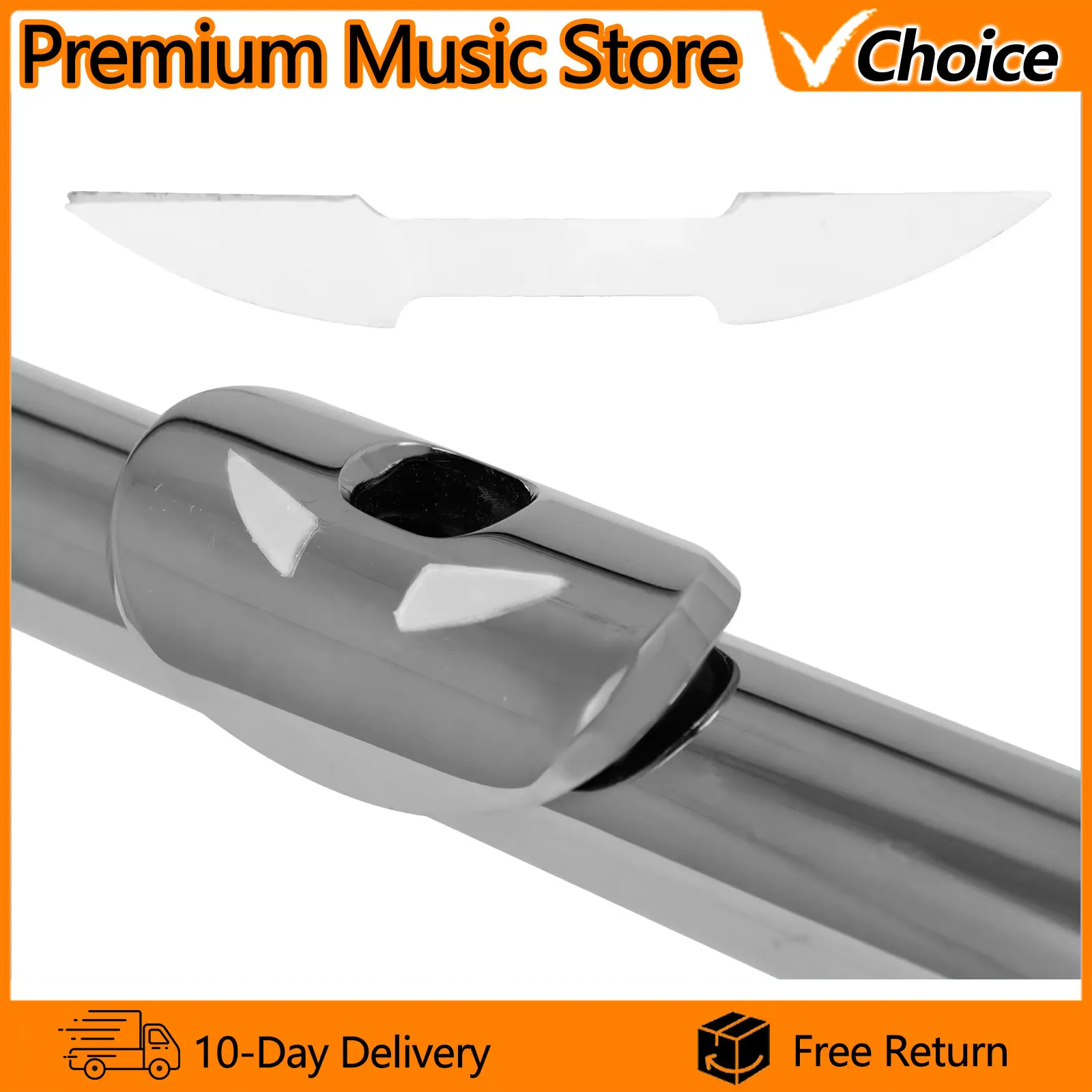 IRIN Flute Mouth Positioning Stickers Silicone Woodwind Instrument Accessories Flute Mouthpiece Protection Positioning Stickers