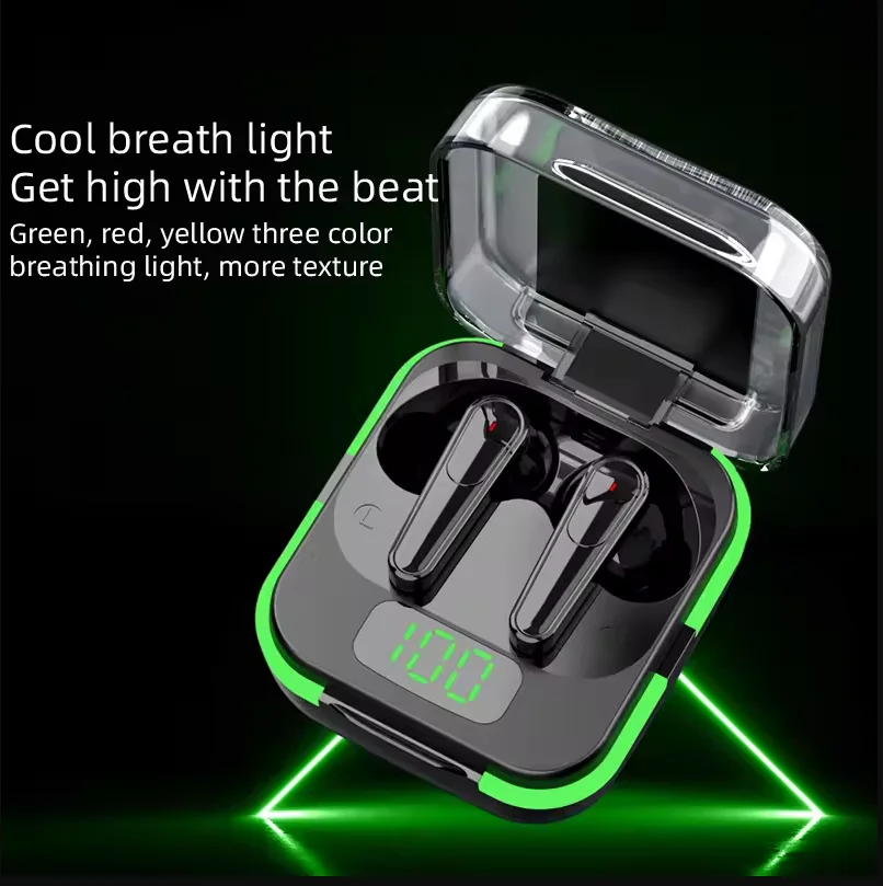 Plus80 Ultra Light TWS Bluetooth 5.0 Earphones Wireless ENC In-Ear Earbuds with Ergonomic Design Long Battery Life for Daily Use