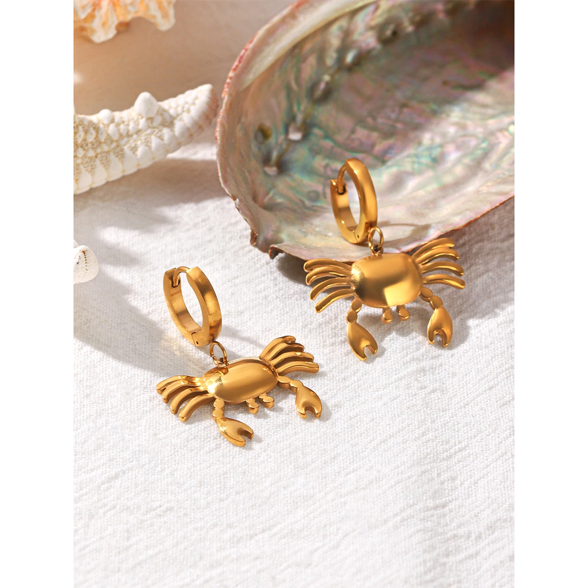

New ins Ocean Anime Stainless Steels Turtles Earrings For Women Girl Fashion Wholesale High Quality Luxury Jewelry Gifts