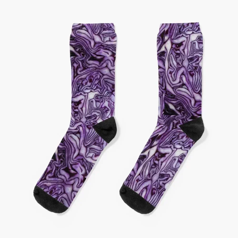 

Purple mood Socks basketball custom Run Toe sports Men's Socks Women's