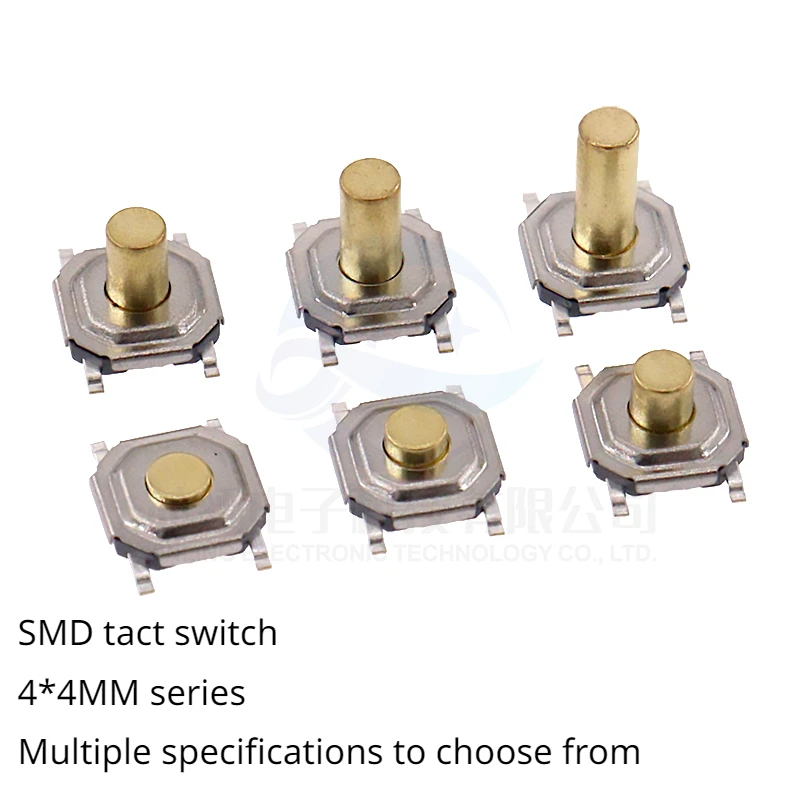 SMD touch switch button 4*4*1.5/1.6/1.7/1.9/2/3.5/4/6mm smart home switch