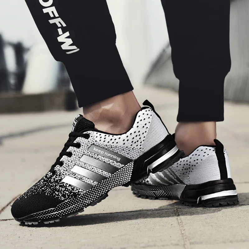 Mode Heren Casual Sneakers Wandelschoenen Zomer Ademende Hardloopschoenen Voor Unisex Lichtgewicht Luxe Jogging Sneakers Heren