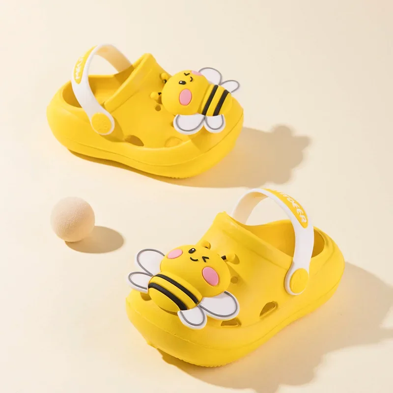 Pantofole per bambini per ragazzo ragazza scarpe da cartone animato estate bambini infradito bambino api al coperto pantofole da bagno da spiaggia