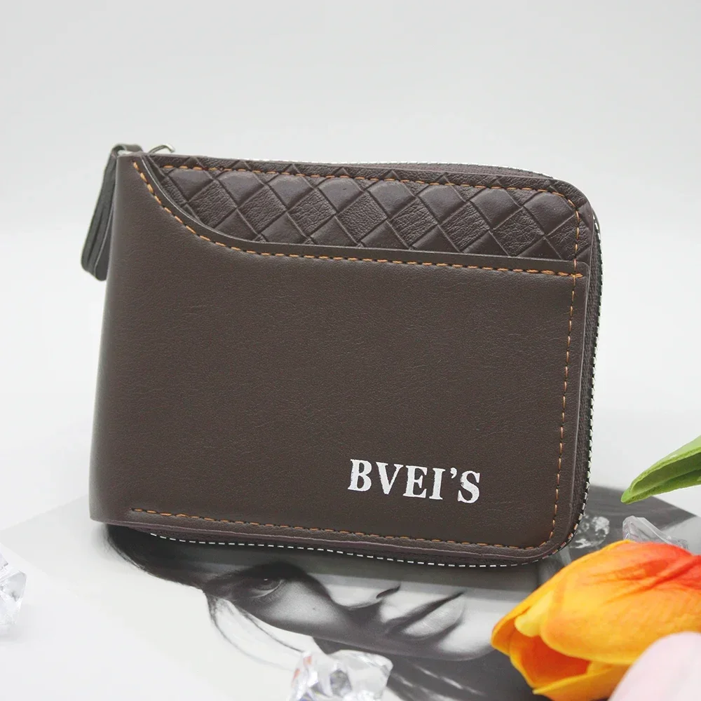 Carteira de couro para esportes ao ar livre, simples e elegante, cinto calendário, bolsa quadrada, óculos de sol, multifuncional, conjunto 3 peças