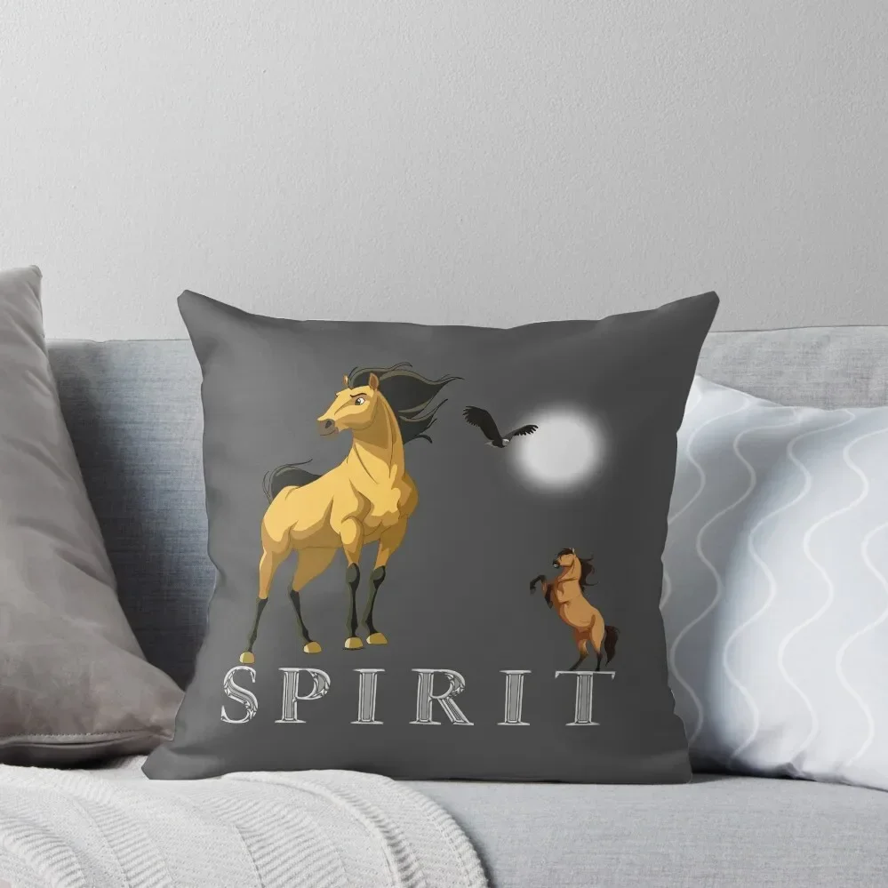 Spirit: Stallion of the Cimarron Throw Pillow Cushions christmas pillowcases Pillow