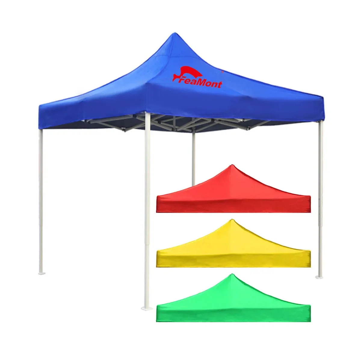 

Custom Logo Pop Up Trade Show Tent Outdoor Steel Folding Canopy Tent