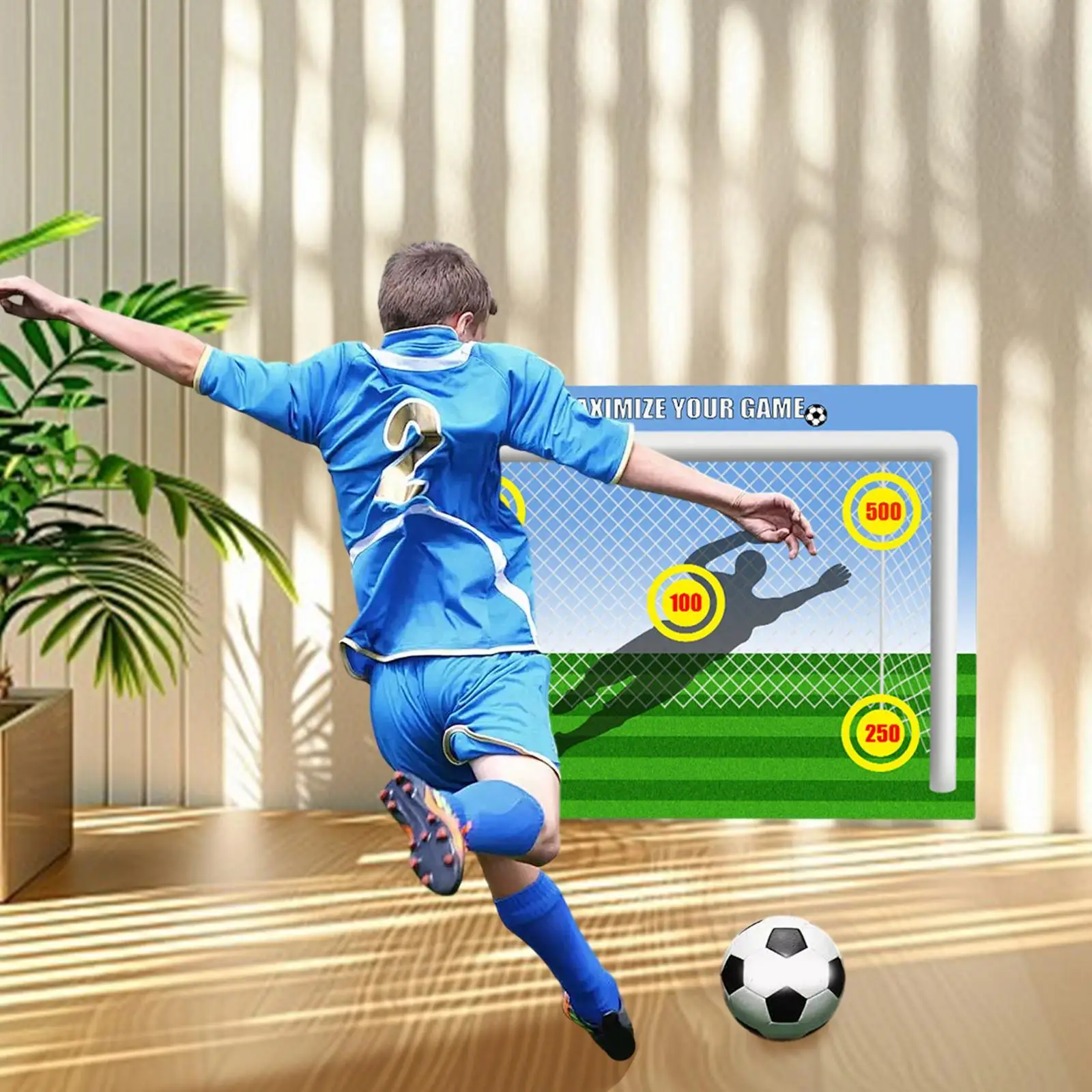 Estera de entrenamiento de fútbol, estera de tren de fútbol para todos los niveles, mejora la velocidad, accesorios