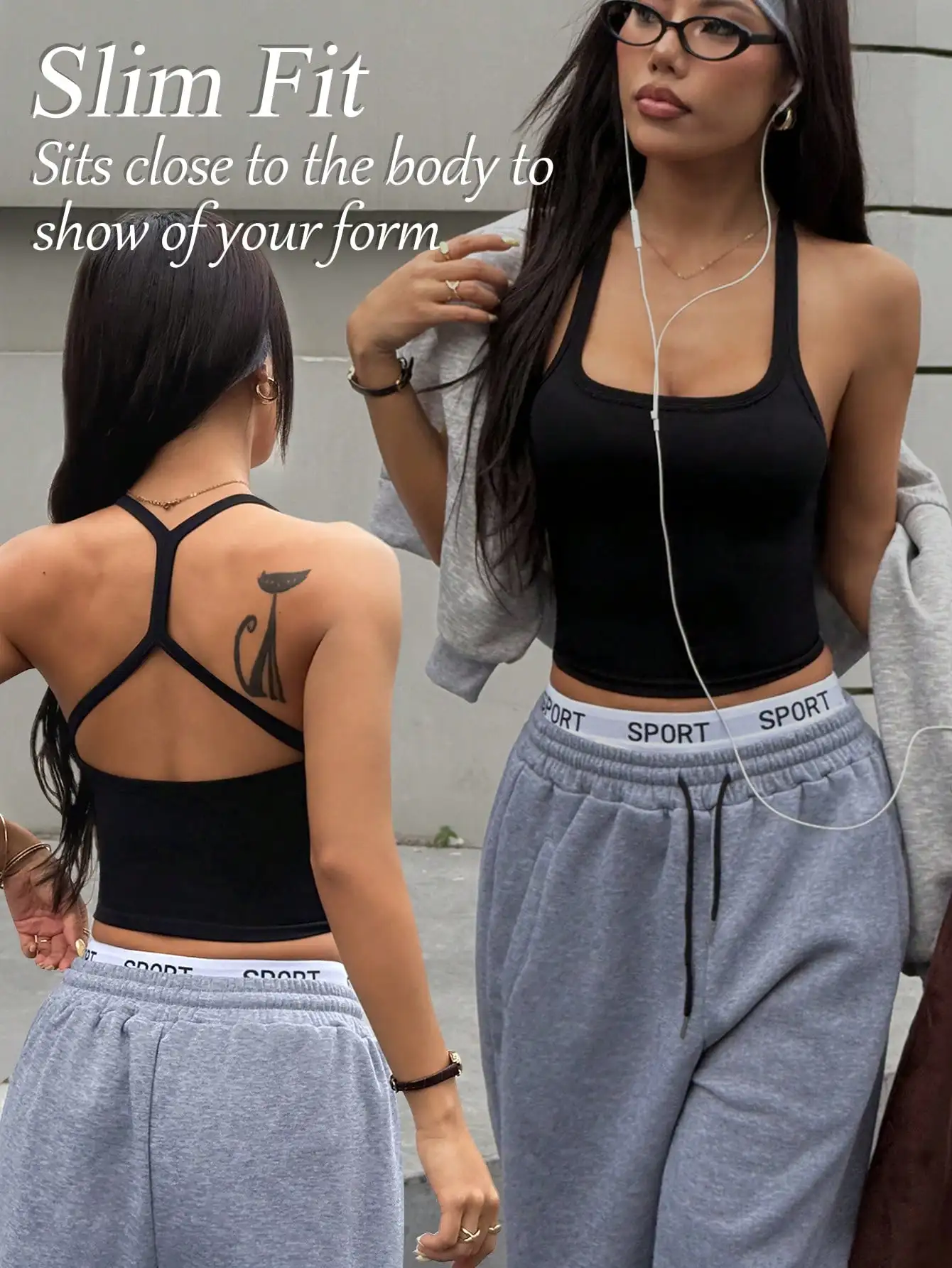 Beautiful Back Sports Bra, Women's Outerwear, Running, Shock-Absorbing Training, Fitness Bra, Camisole, Top, Yoga Suit, Vest