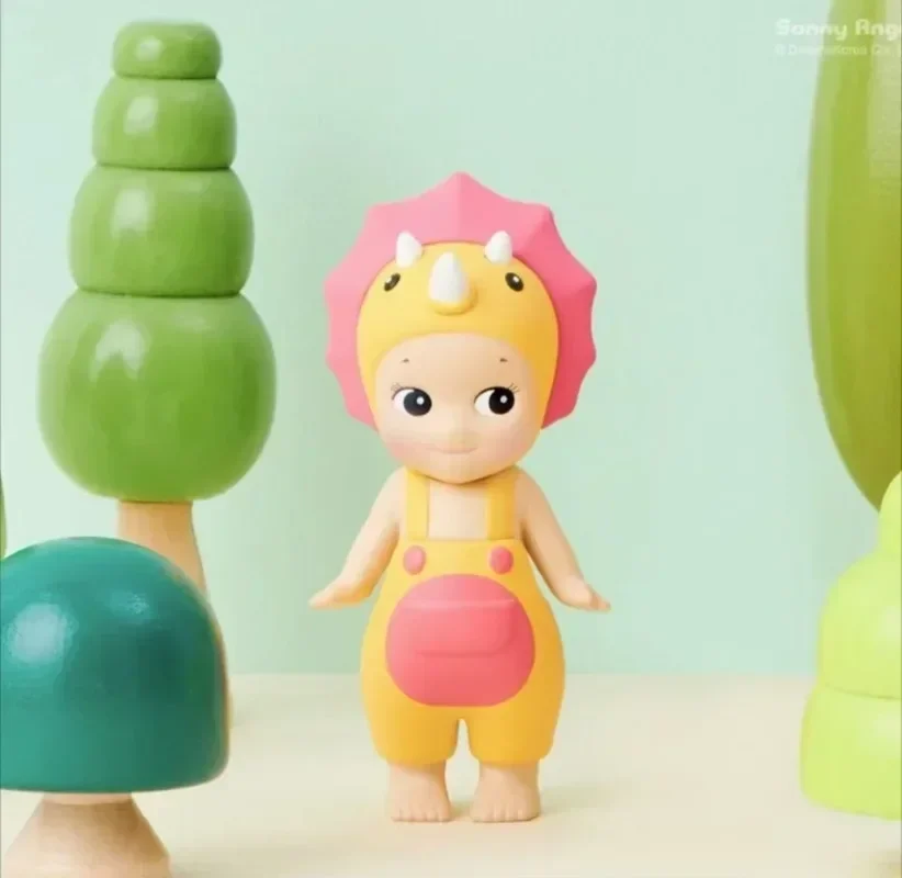 MINISO Sonny Angel Dinosaurier-Serie Blindbox, handgefertigte Modepuppe, handgefertigte Tischdekoration, Geburtstagsspielzeug, Geschenk