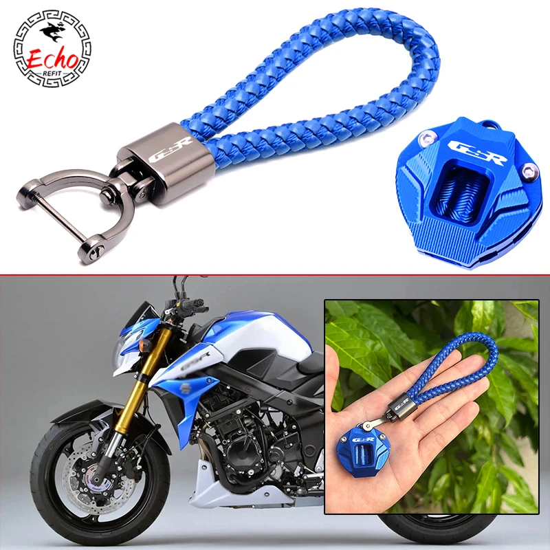 For SUZUKI GSR750 GSR400 GSR600 GSR 750 400 600 High quality Motorcycle Key Cover Case Shell Keychain Keyring Key Chain Holder