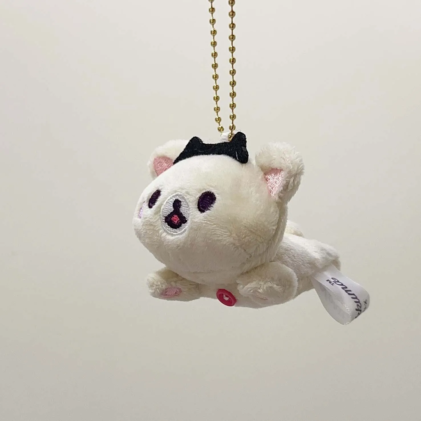 Rilakkuma Korilakkuma Bear Little Devil Feeling Koakuma Usagi Pink Black Rabbit Plush Keychain Bag Keyholder Pendant Doll Toy
