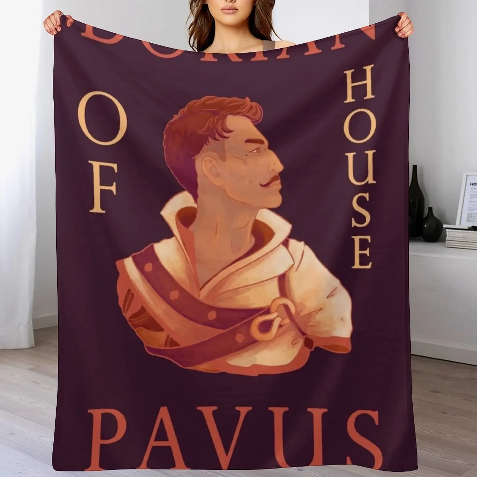 

Dorian Pavus Throw Blanket christmas decoration Beach blankets and throws Flannels Blankets
