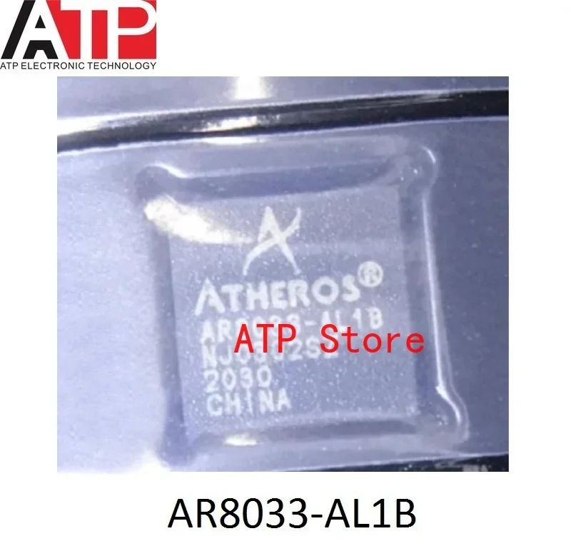 10 Pieces New Original AR8033-AL1A AR8033-AL1B AR8033 AL1A  AL1B QFN-48 Wireless Transceiver Ethernet Chip IC In Stock