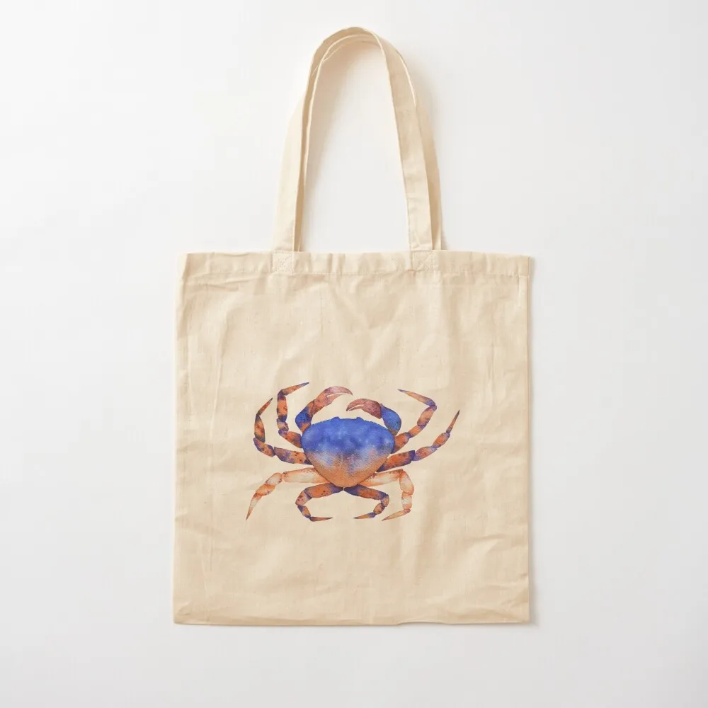 

Watercolor Dungeness Crab Tote Bag Handbags Beach bag tote bag woman Canvas Tote