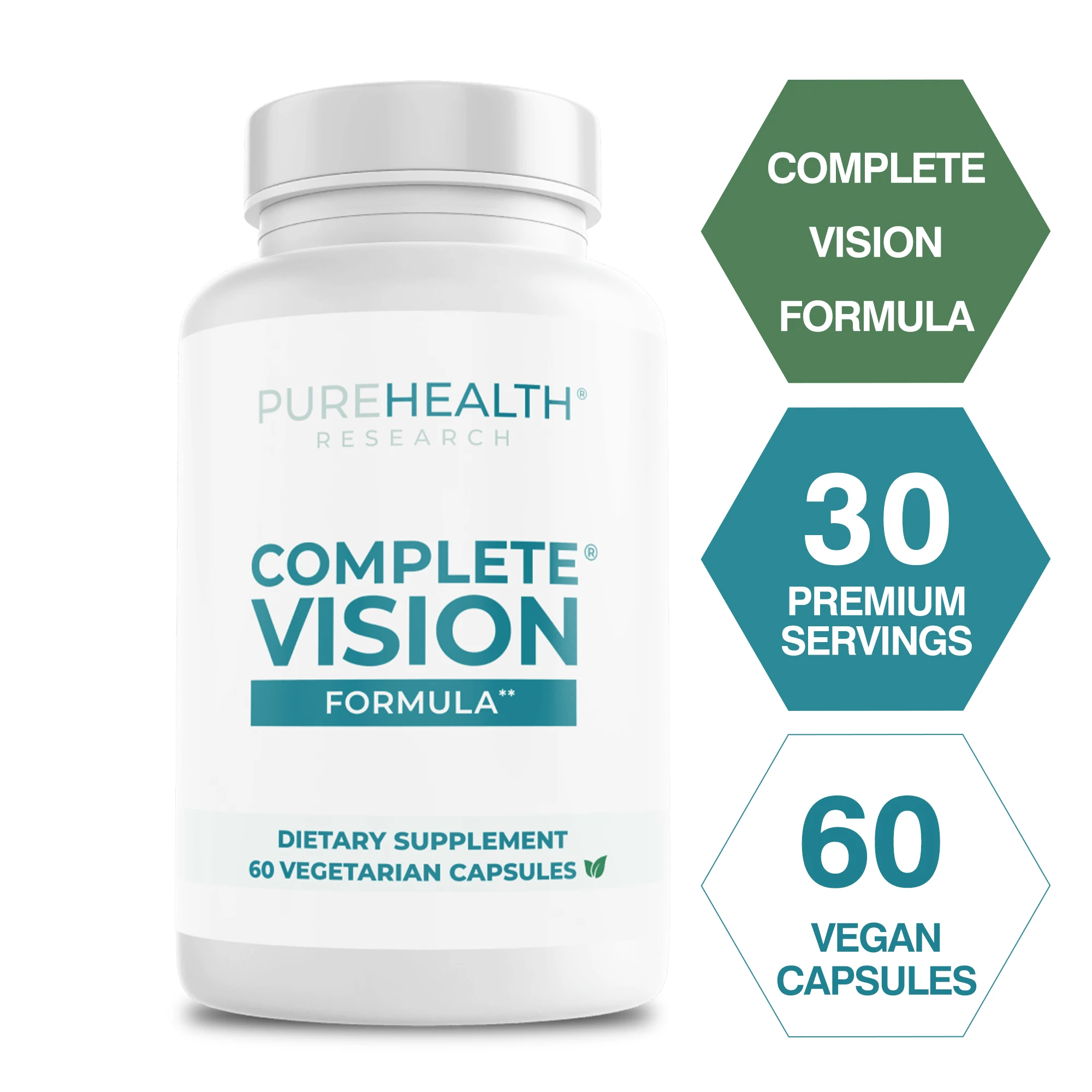 Eye Support Supplements, with Lutein, Zeaxanthin, for Macular Health, Dry Eyes, Supports Eye Strain, Stress, Night Vision