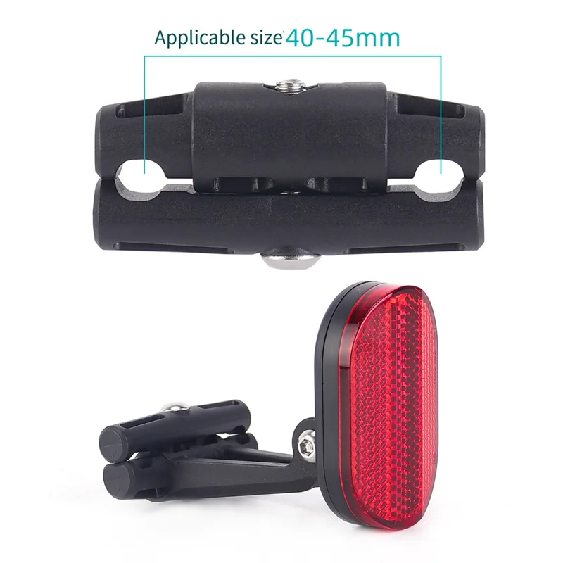 A79E-For Airtag دعامة حماية مضادة للسرقة نظام تركيب الضوء الخلفي العاكس لأضواء الليل سكوتر الدراجة