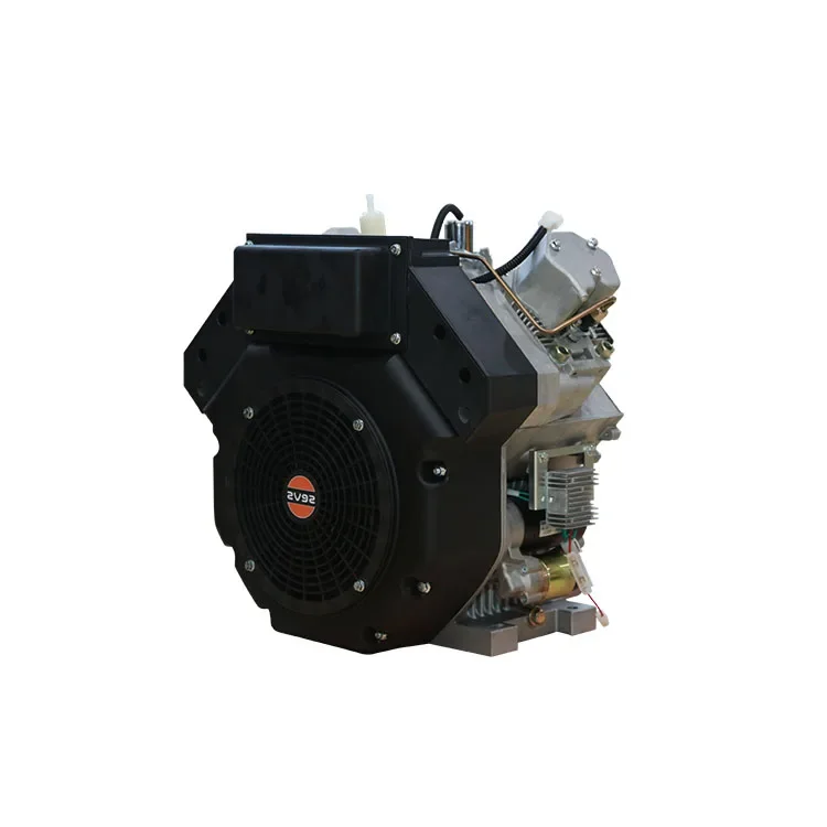 Hot sale small v twin diesel engine 22hp 25hp air cooled engine for pump sawmill generator