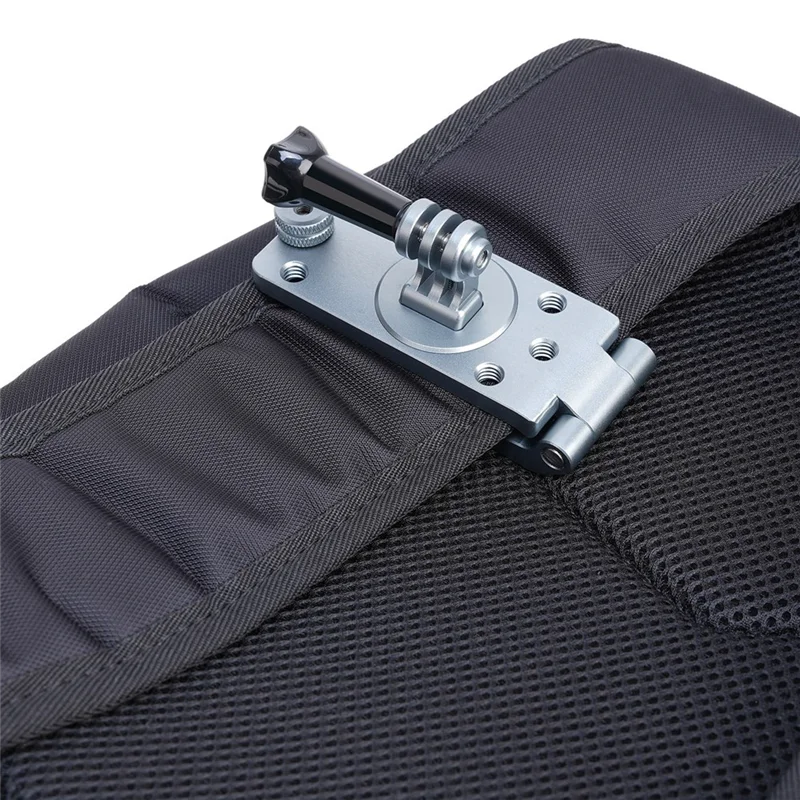 ABKI-Backpack Clip For DJI Osmo/Insta360/Gopro13 Action Camera Buckle Fixed Base Camera Accessories Clamp Mount Holder