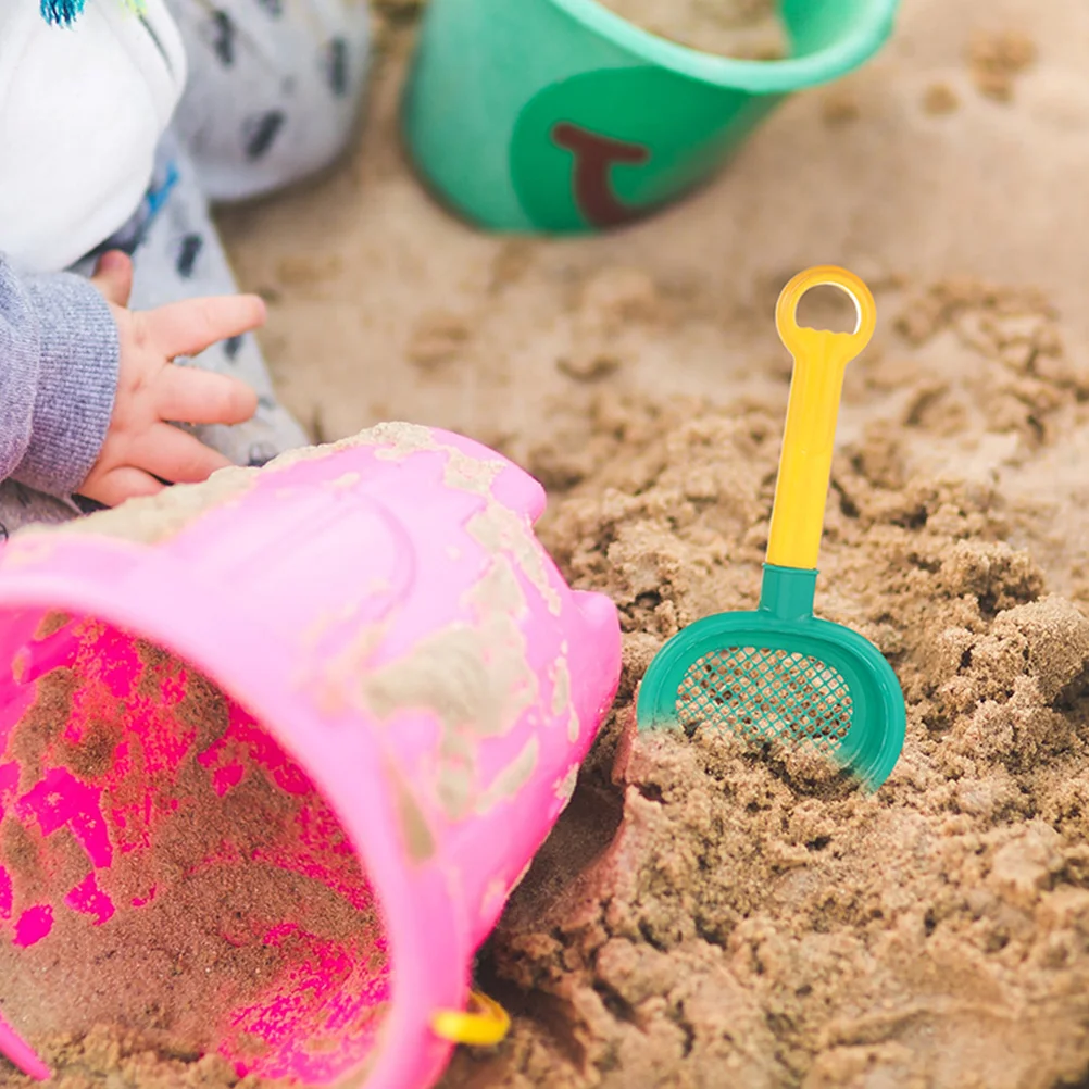 5 Pcs Soil Beach Sand Plastic Shovels Playing Childrens Toys Outdoor Kids