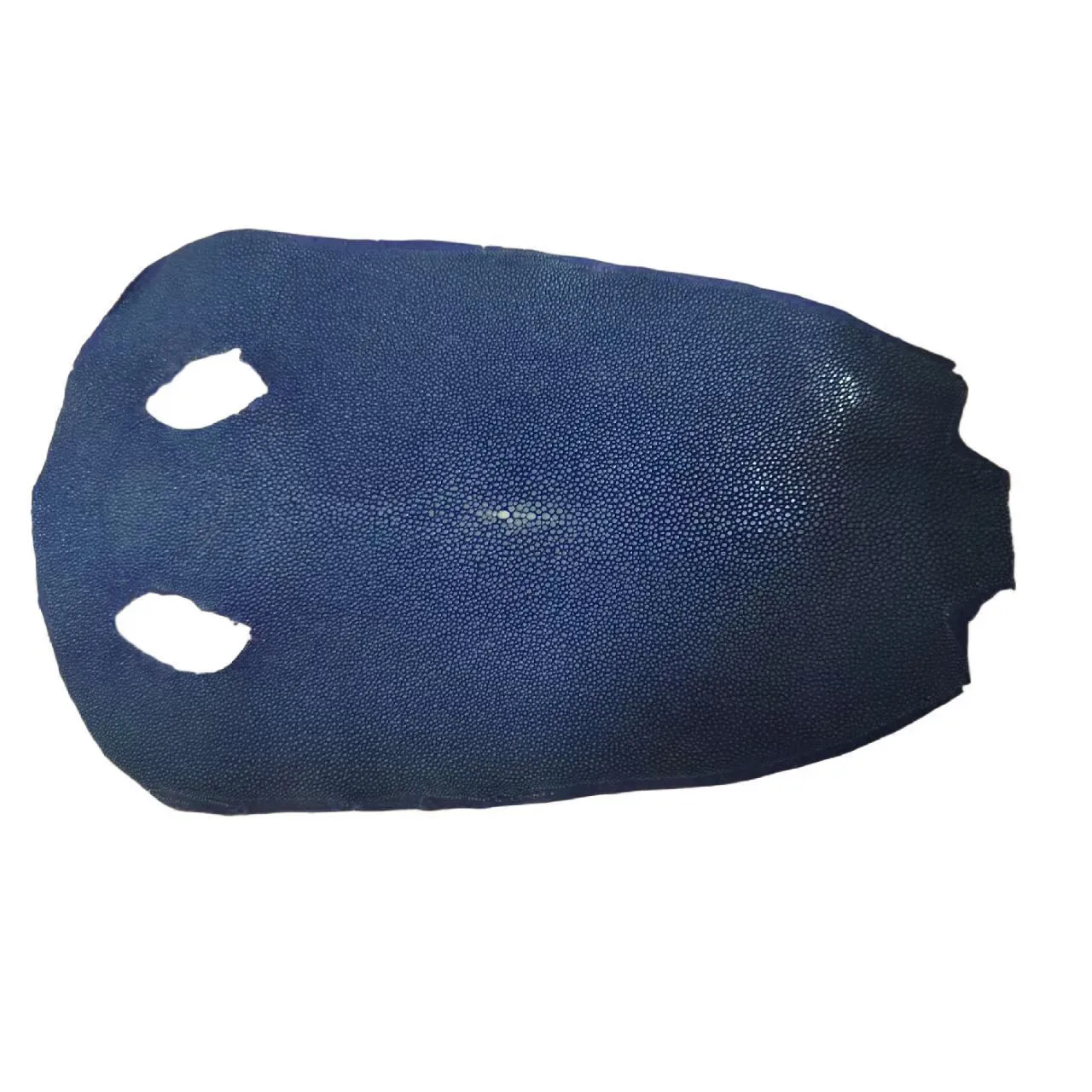 

21X38cm Bule Stingray Skin for Leather Craft Making Bag Purse Making