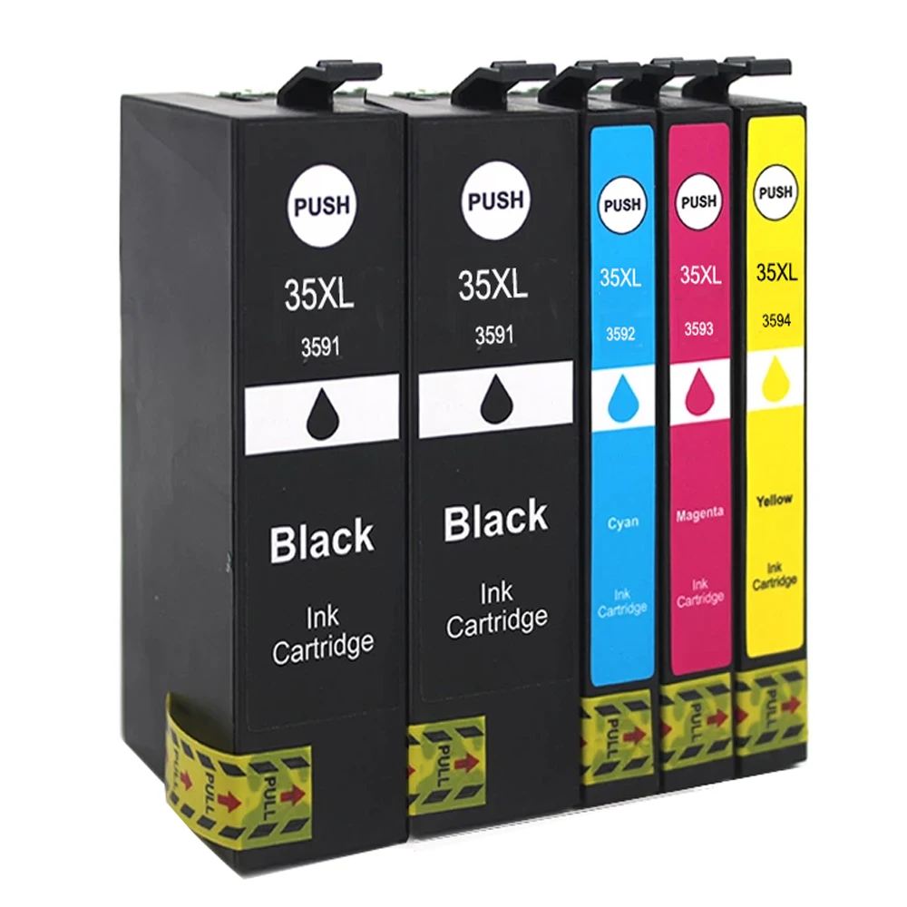 35XL Compatible Ink Cartridge For Epson T3591 T3592 T3593 T3594 WorkForce Pro WF-4720DW 4725DW WF-4730DTW WF-4740DTWF Printer