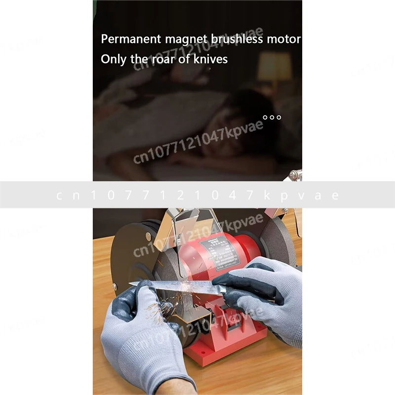 Buffer Brushless Speed Regulation Mini Multi-purpose Desktop Grinding and Polishing Machine, Gemstone Jewelry Polishing Machine