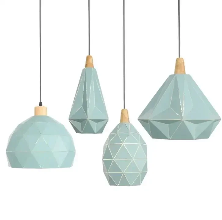 

Modern industrial art pendant light E27 220v hanging lamp loft decoration living room study pendant lamp office bedroom cafe bar