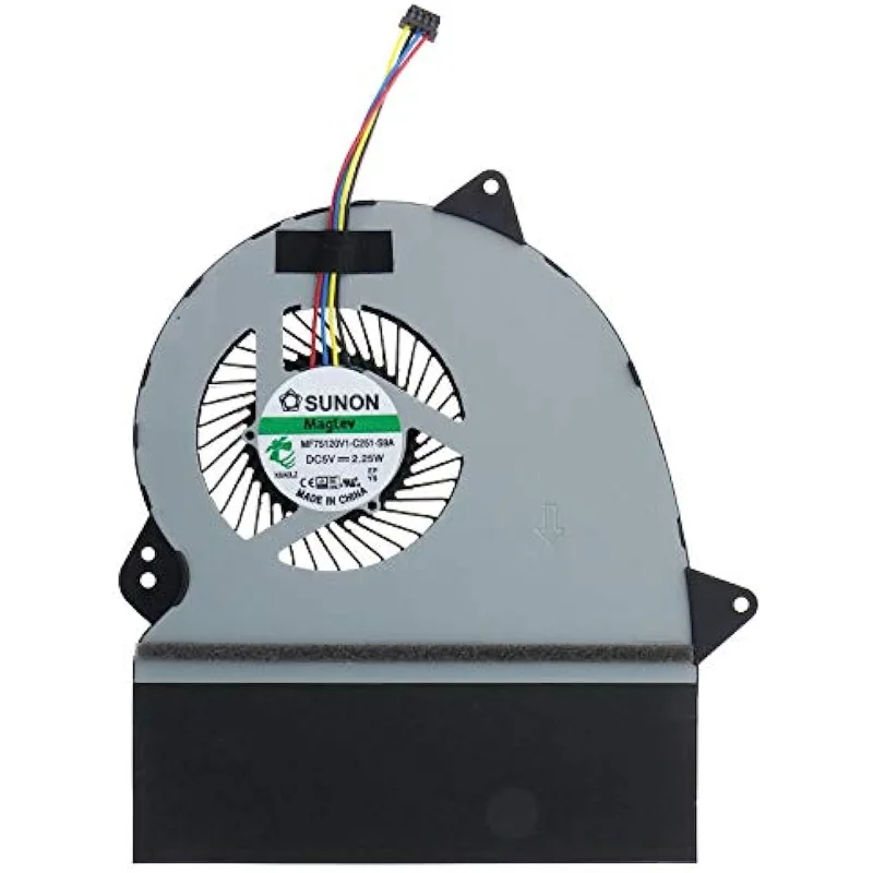 CPU Cooling Fan for ASUS ROG ZX50V ZX50VW GL552V G552JX G552VL G552VW 13NB09I0AM0101 MF75120V1-C251-S9A 13NB09I0P01011