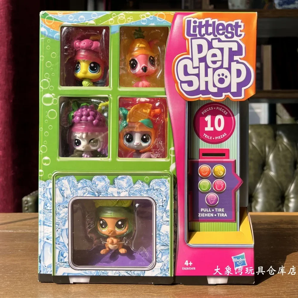 

Hasbro Littlest Pet Shop E5620 Kawaii Fruit Smoothie Shop Doll Gifts Toy Model Anime Figures Collect Ornaments