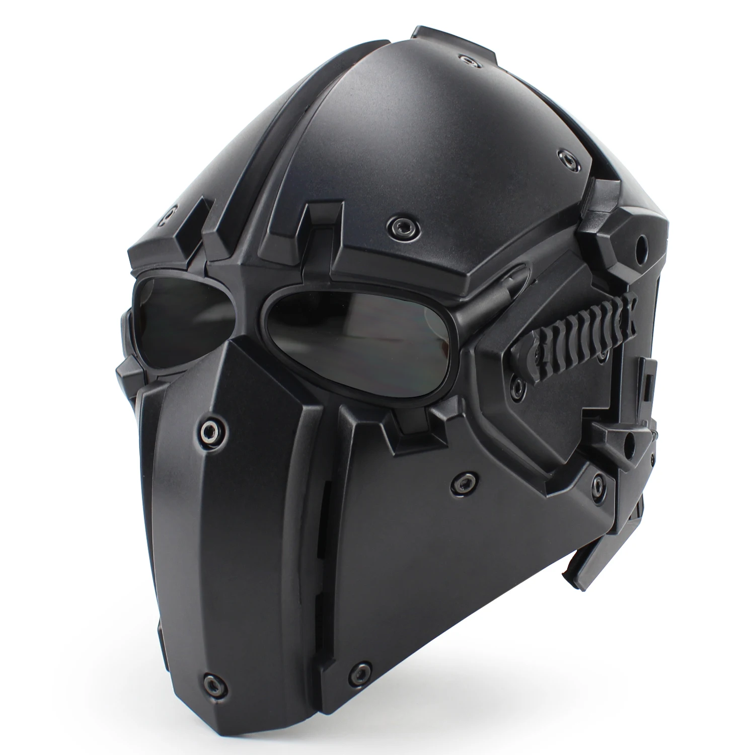 Tactical Helmet Mask Integrated Airsoft Paintball Wargame Full Protect Helmet High Quality Outdoor Motorcycle Cycling Equipment